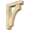 Ekena Millwork Westlake Craftsman Rough Sawn Bracket w/ Offset Brace, Douglas Fir, 6"W x 24"D x 32"H BKT0604X24X32WTL04RDF - alternate 1